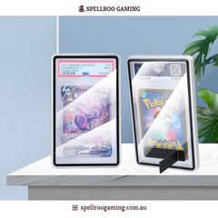 Magnetic Acrylic PSA Slab Protector: Suitable for PSA/CGC - UV Protection - Stand - 35PT