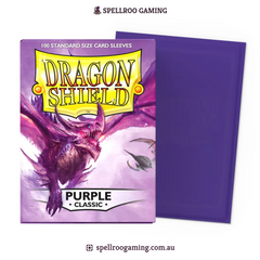 Dragon Shield: Classic - Purple - Standard Size - 100 Sleeves
