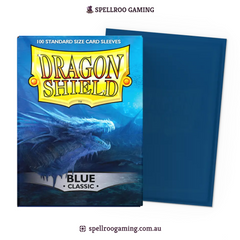 Dragon Shield: Classic - Blue - Standard Size - 100 Sleeves