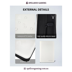 ARCHIVALPRO: 4-Pocket Premium PU Leather Graded Card Binder – Holds 40 PSA/Slab Cards (Baseball, Football, TCG, Sports Cards)