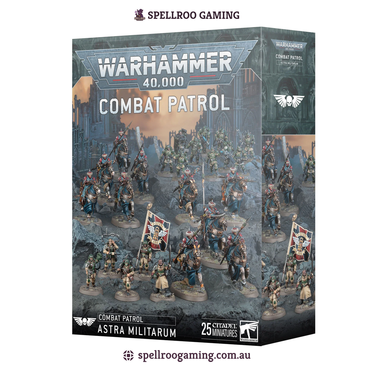 Warhammer: 40K – Combat Patrol - Astra Militarum (25 Citadel Miniatures)