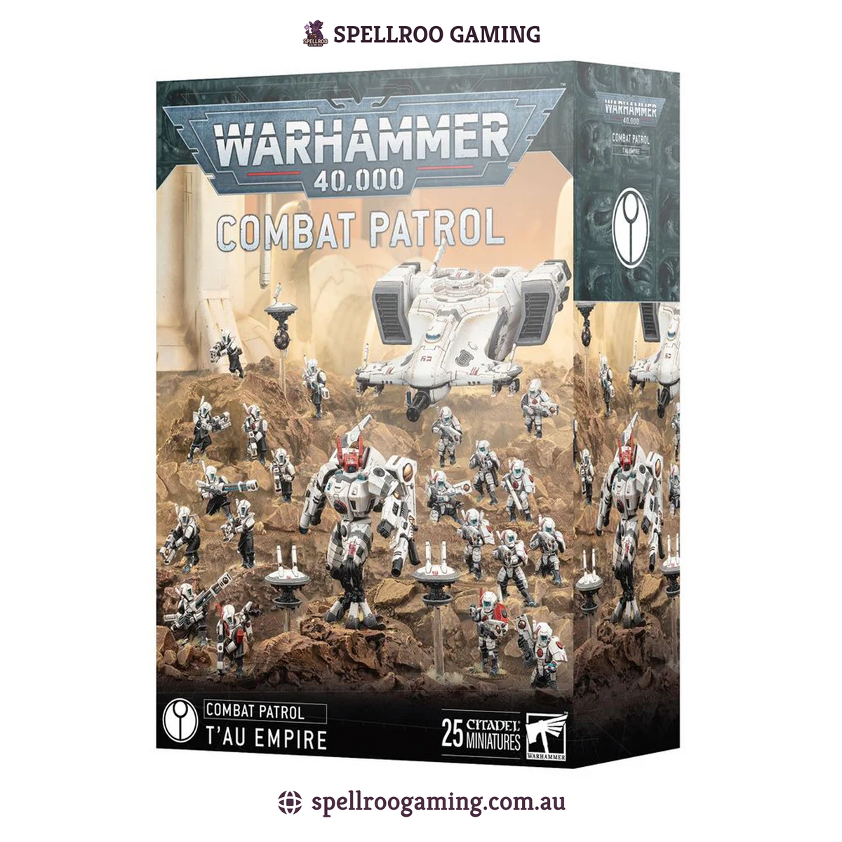 Warhammer: 40K – Combat Patrol - Tau Empire (25 Citadel Miniatures)