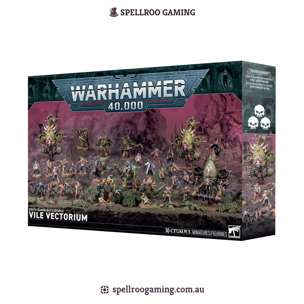Warhammer: 40K – Death Guard - Vile Vectorium (30 Miniatures) (PREORDER)