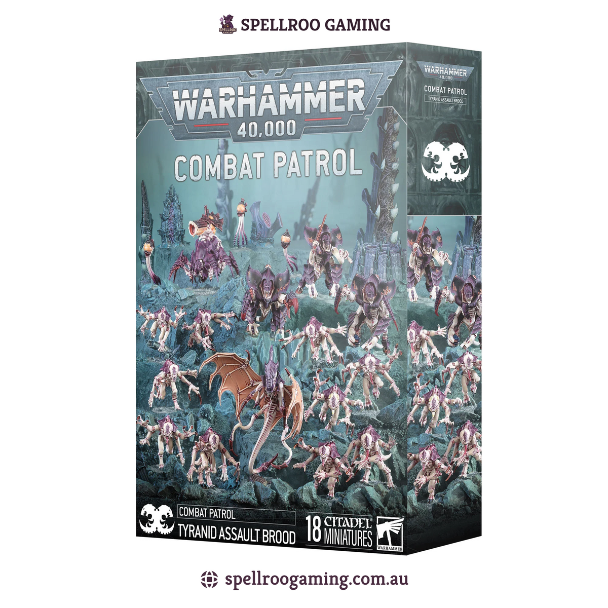 Warhammer: 40K – Combat Patrol - Tyranid Assault Brood (18 Citadel Miniatures)