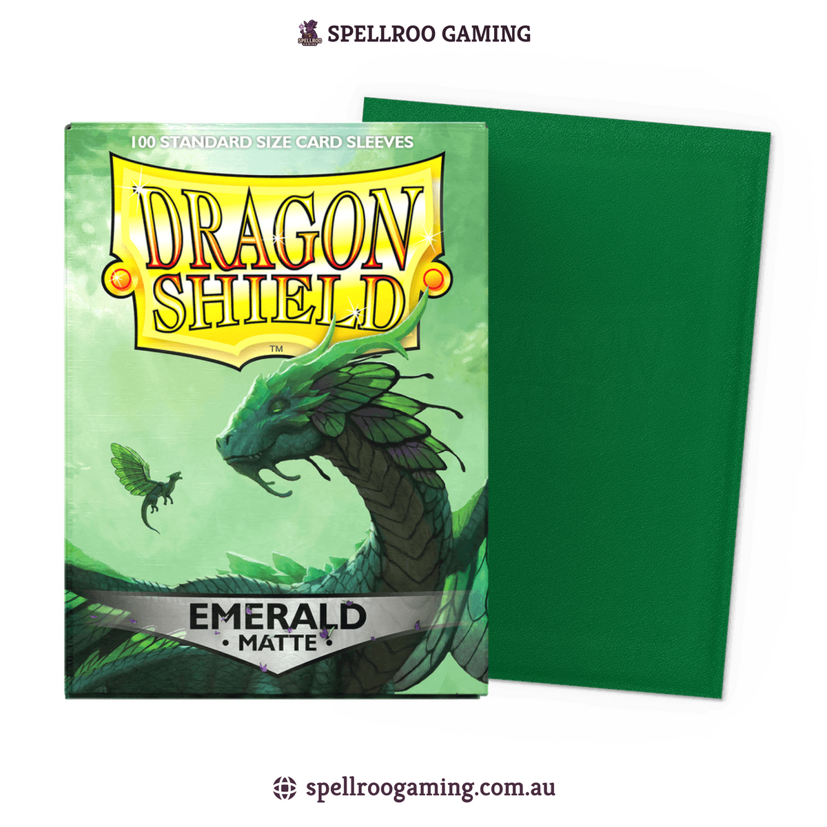 Dragon Shield: Classic - White - Standard Size - 100 Sleeves