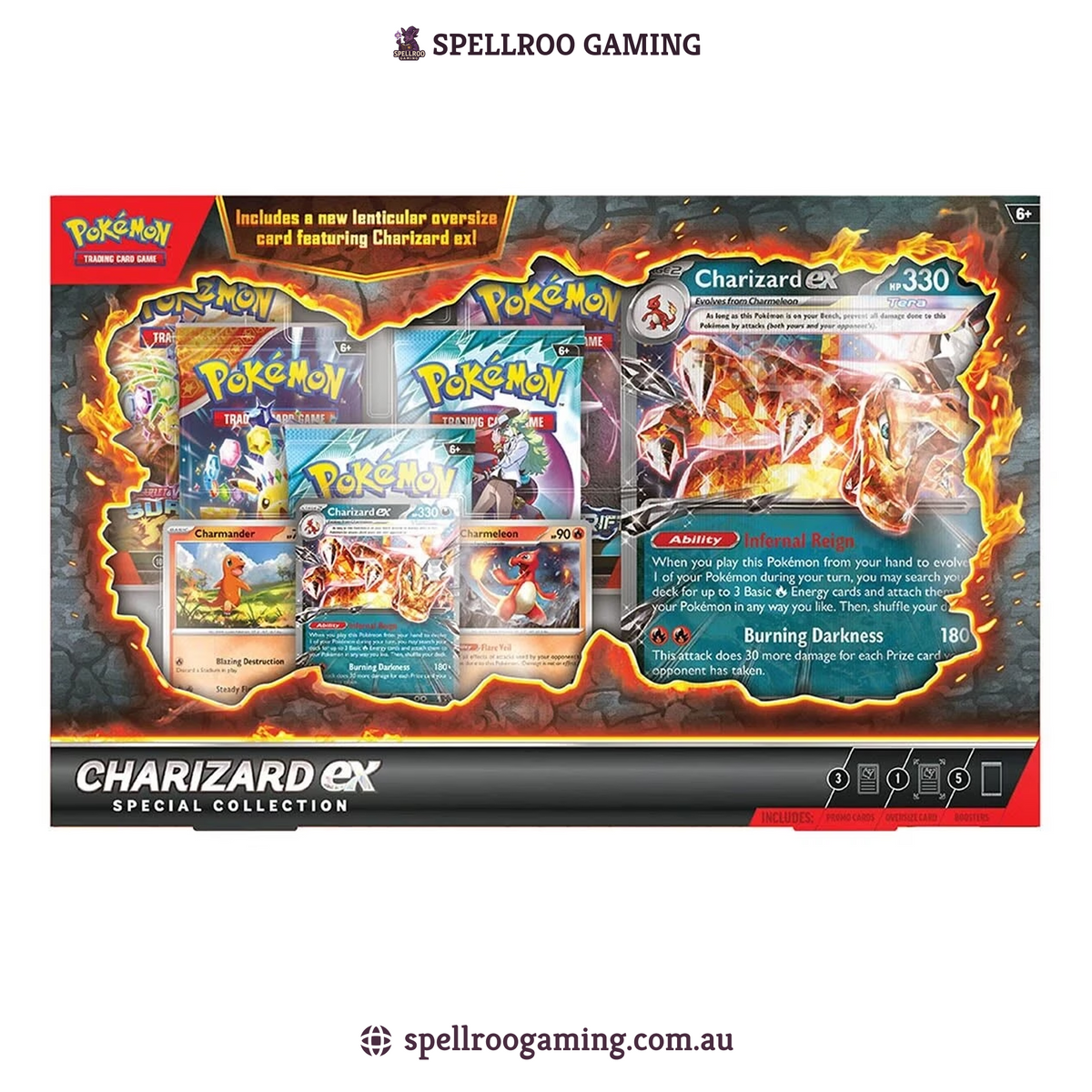 Pokemon TCG: Charizard ex Special Collection - English