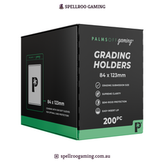 Palms Off: Semi Rigid Grading Holders Case (200 pc) - 83 x 123mm