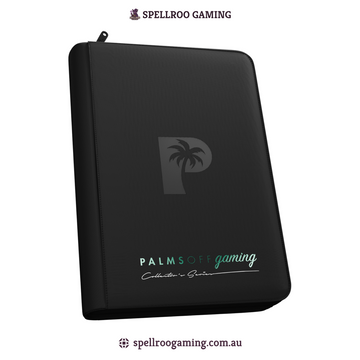 Palms Off: Collector's Series 4 Pocket Zip Binder - 160 Card Slots