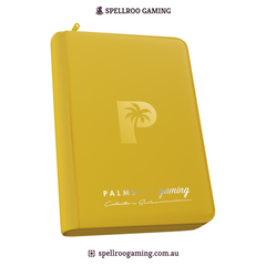 Palms Off: Collector's Series 4 Pocket Zip Binder - 160 Card Slots