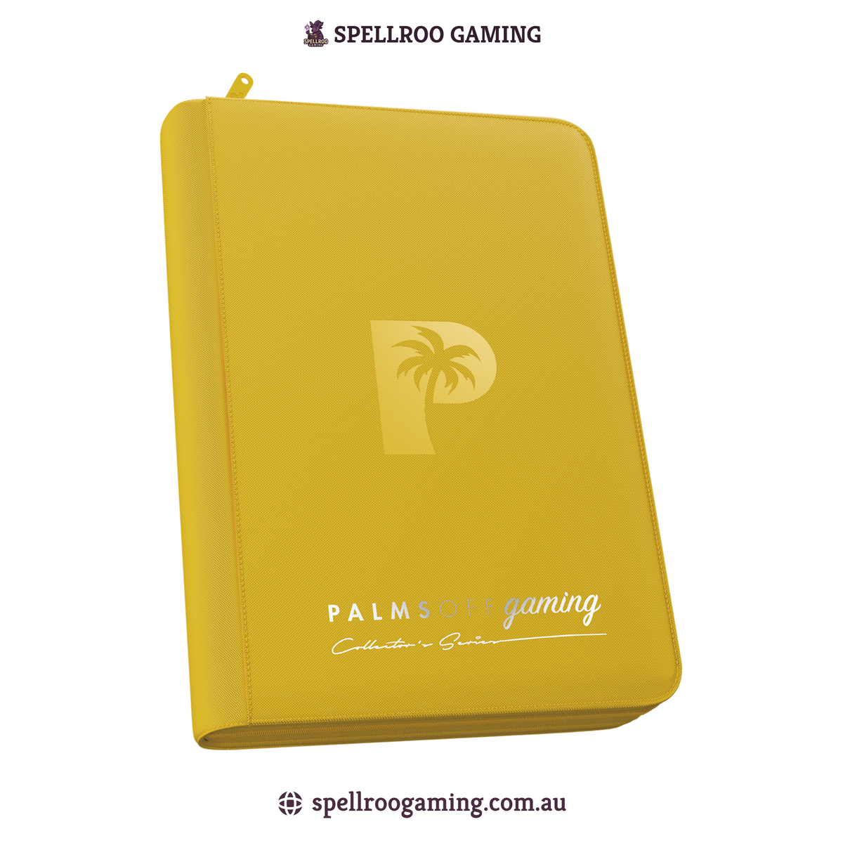 Palms Off: Collector's Series 4 Pocket Zip Binder - 160 Card Slots