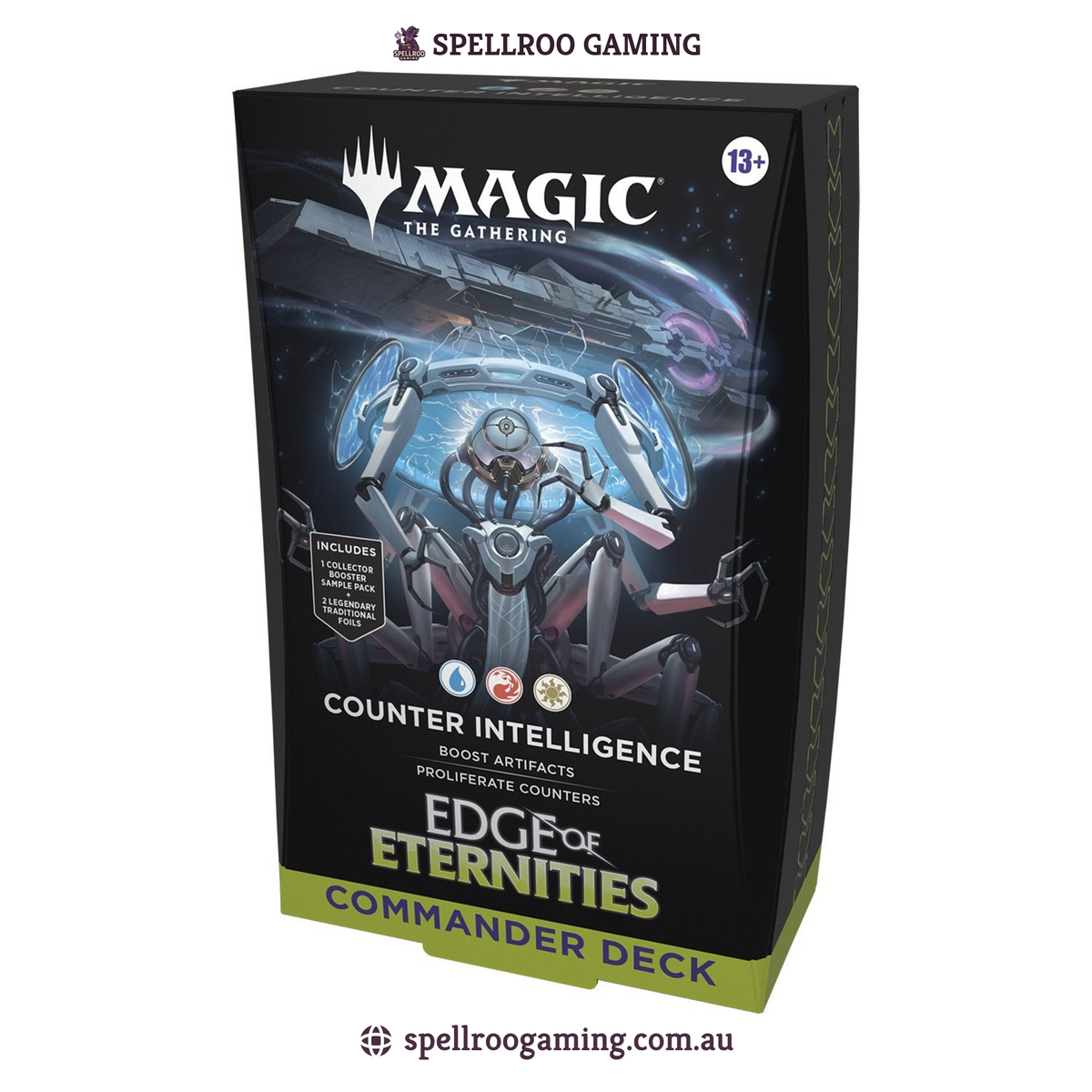 Magic: The Gathering: Edge of Eternities - Edge of Eternities Counter Intelligence Commander Deck - English