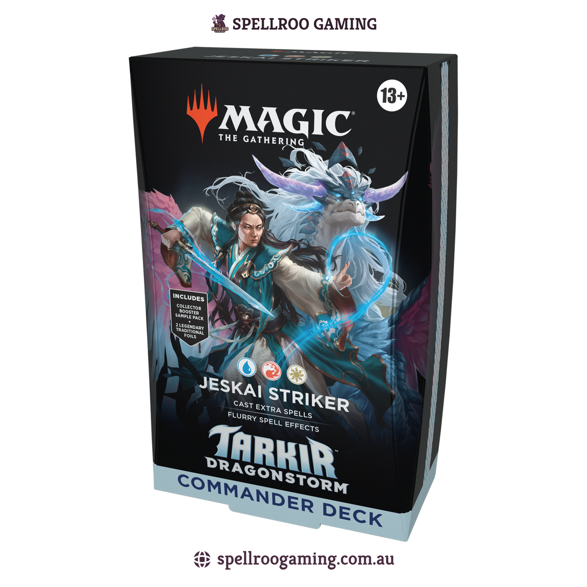 Magic: The Gathering: Tarkir: Dragonstorm - Tarkir: Dragonstorm Jeskai Striker Commander Deck - English