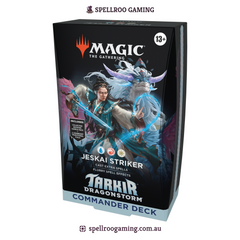 Magic: The Gathering: Tarkir: Dragonstorm - Tarkir: Dragonstorm Jeskai Striker Commander Deck - English