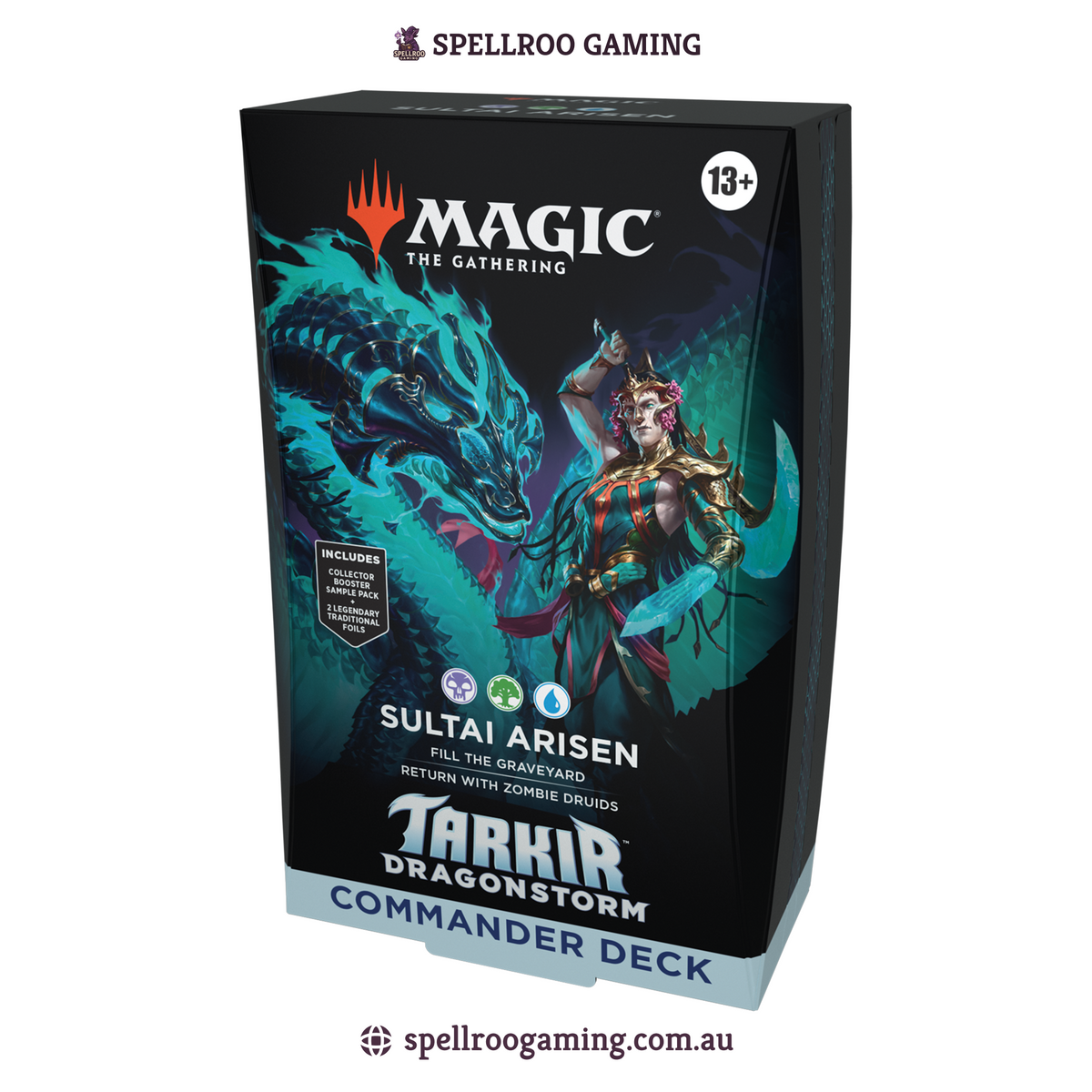 Magic: The Gathering: Tarkir: Dragonstorm - Tarkir: Dragonstorm Sultai Arisen Commander Deck - English