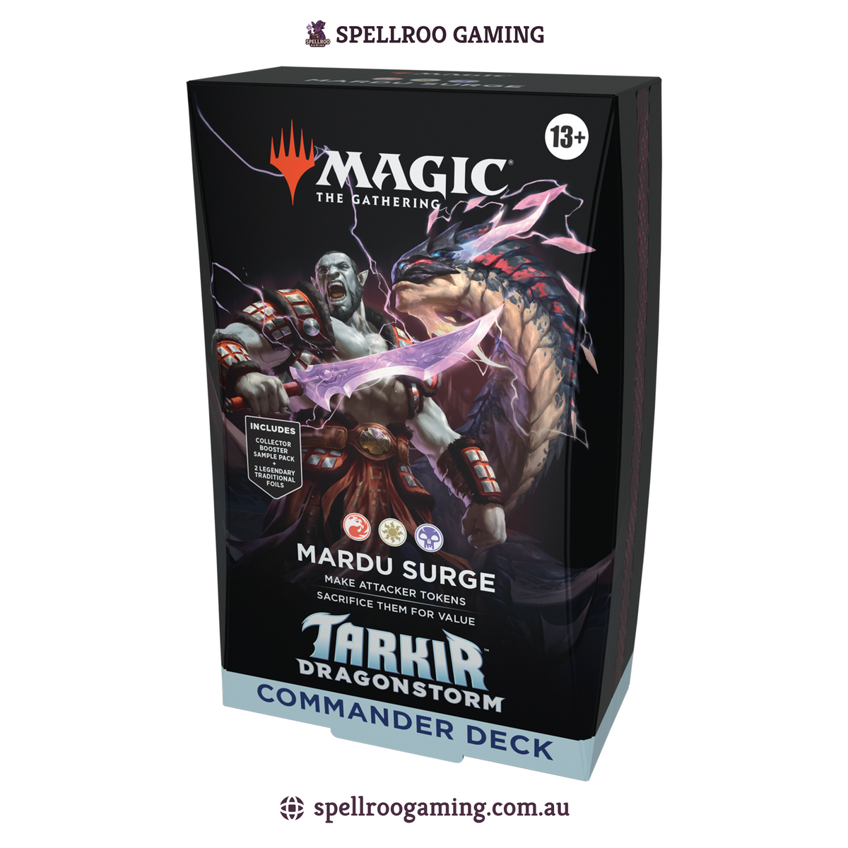 Magic: The Gathering: Tarkir: Dragonstorm - Tarkir: Dragonstorm Mardu Surge Commander Deck - English