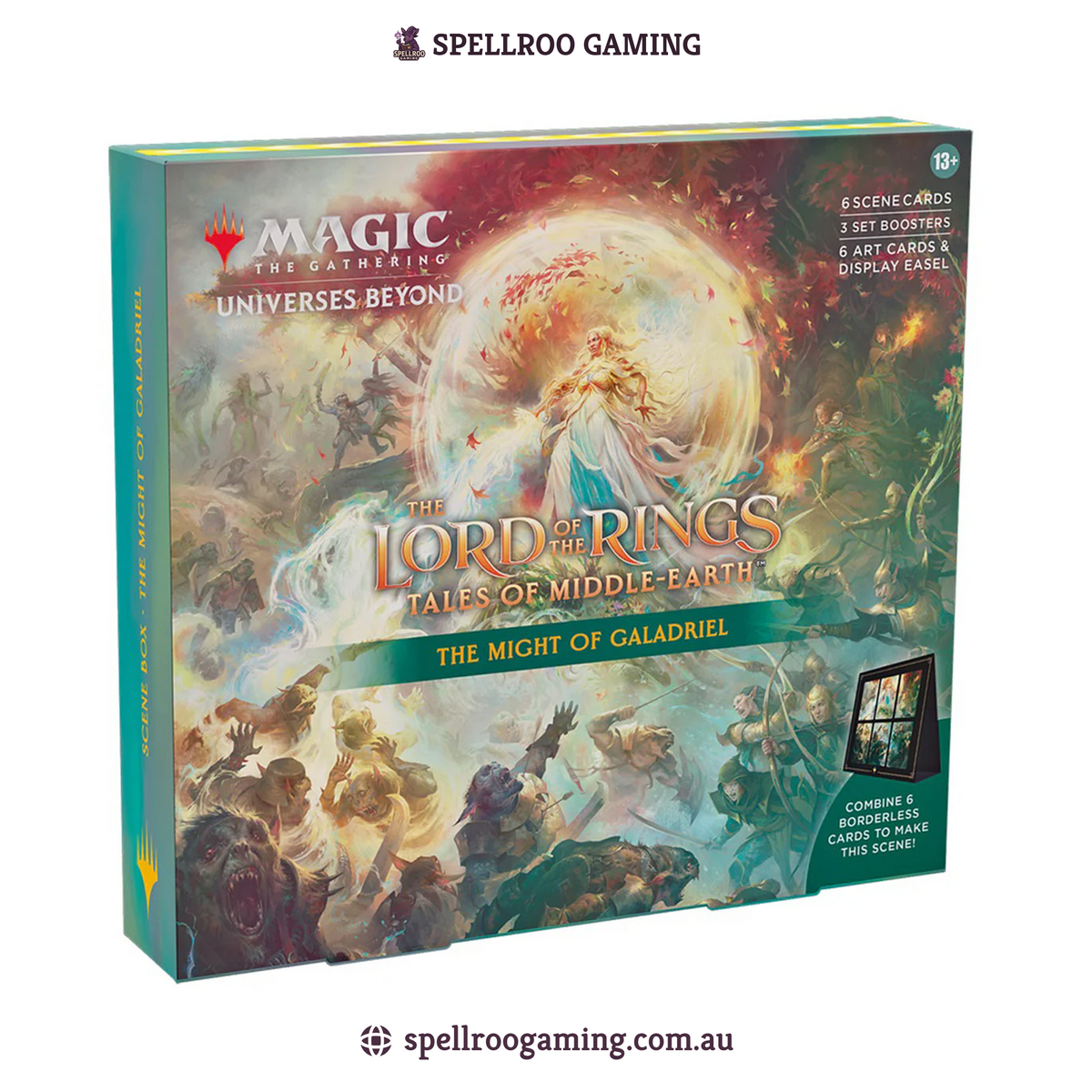 Magic: The Gathering: The Lord of the Rings - Tales of Middle-Earth Holiday Scene Boxes Scene Box - English