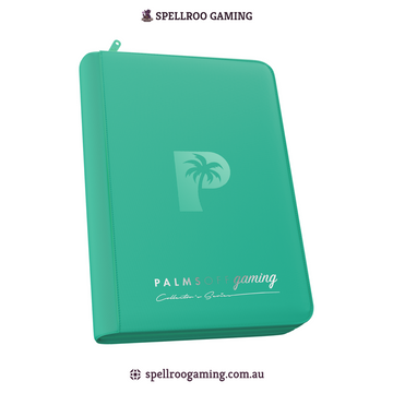 Palms Off: Collector's Series 4 Pocket Zip Binder - 160 Card Slots