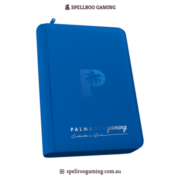 Palms Off: Collector's Series 4 Pocket Zip Binder - 160 Card Slots