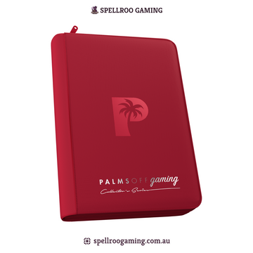 Palms Off: Collector's Series 4 Pocket Zip Binder - 160 Card Slots