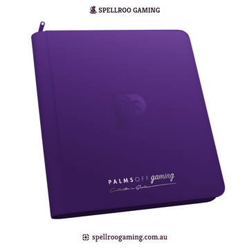 Palms Off: Collector's Series 12 Pocket Zip Binder - 480 Card Slots