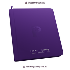 Palms Off: Collector's Series 12 Pocket Zip Binder - 480 Card Slots