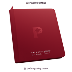 Palms Off: Collector's Series 12 Pocket Zip Binder - 480 Card Slots
