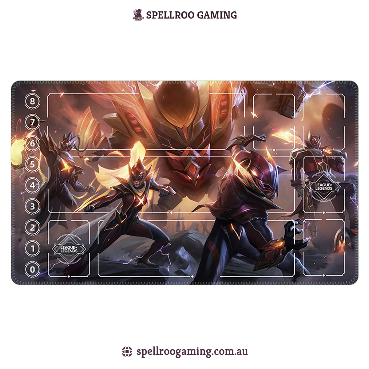 Riftbound: League of Legends TCG: Single Playmat (3mm) – Championship Winning Team – English