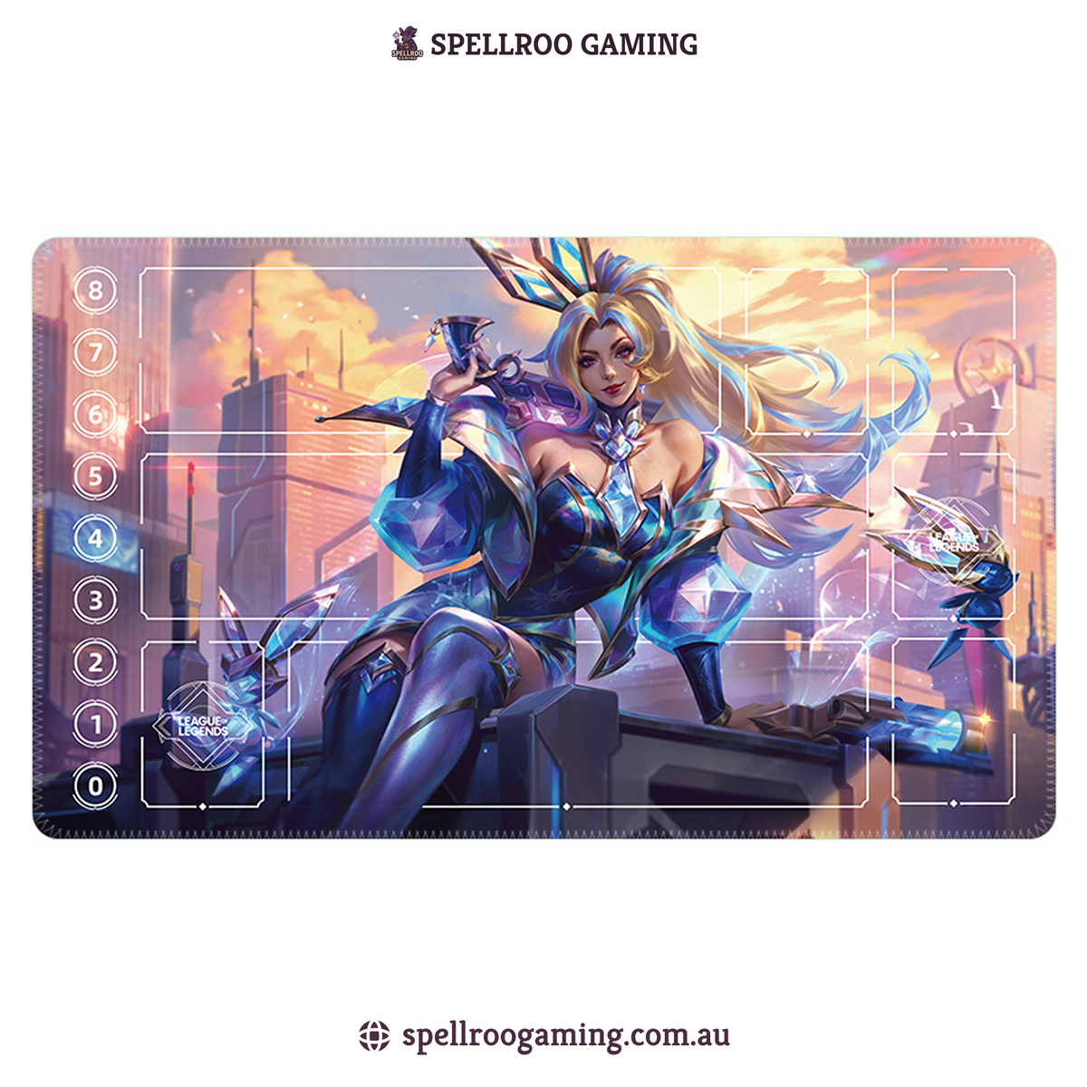 Riftbound: League of Legends TCG: Single Playmat (3mm) – Lux 7 – English