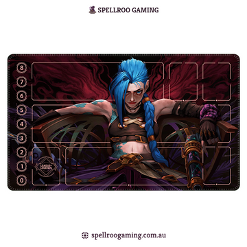 Riftbound: League of Legends TCG: Single Playmat (3mm) – Jinx 11 – English