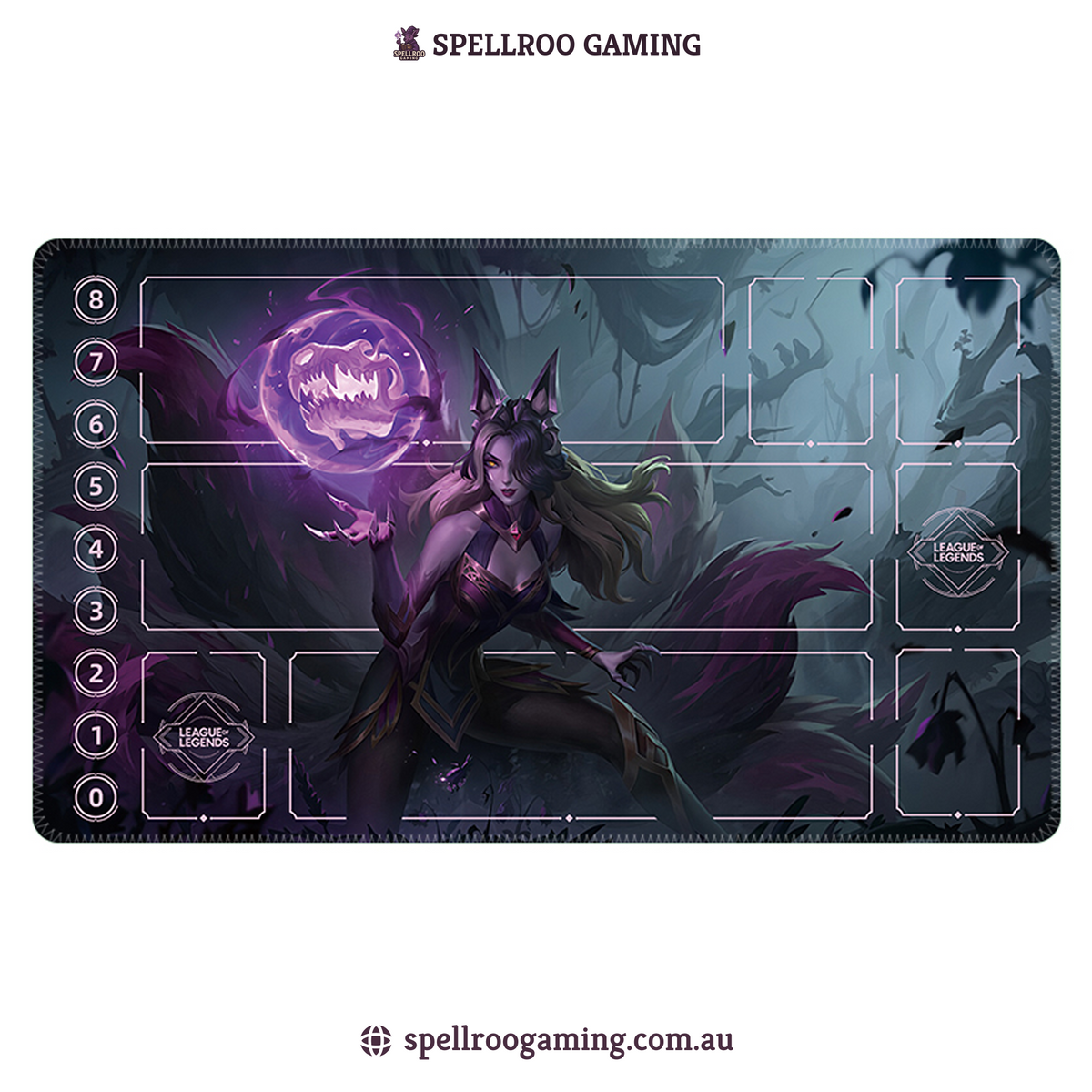 Riftbound: League of Legends TCG: Single Playmat (3mm) – Ahri 10 – English