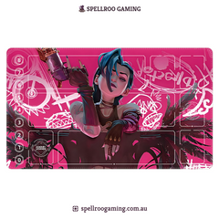 Riftbound: League of Legends TCG: Single Playmat (3mm) – Jinx 13 – English
