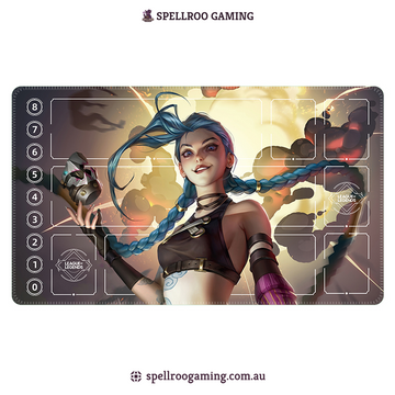 Riftbound: League of Legends TCG: Single Playmat (3mm) – Jinx 14 – English