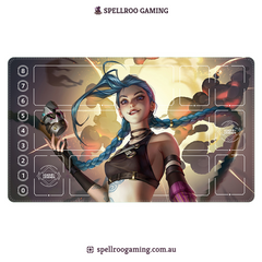 Riftbound: League of Legends TCG: Single Playmat (3mm) – Jinx 14 – English