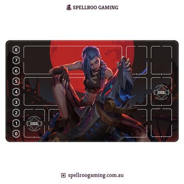 Riftbound: League of Legends TCG: Single Playmat (3mm) – Jinx 10 – English