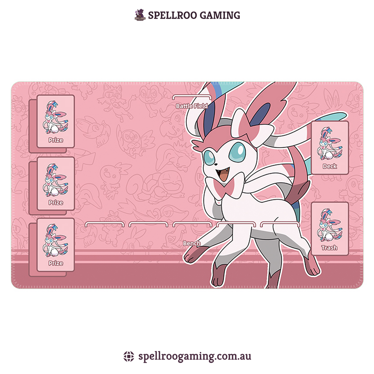 Pokemon TCG: Single Playmat (3mm) – Sylveon 1 – English