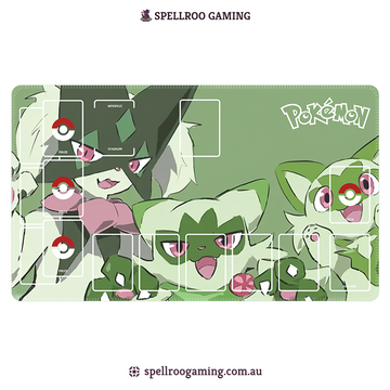Pokemon TCG: Single Playmat (3mm) – Sprigatito 1 – English
