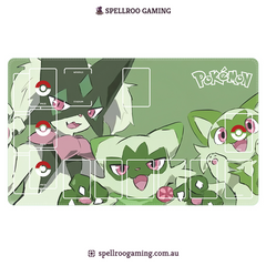Pokemon TCG: Single Playmat (3mm) – Sprigatito 1 – English