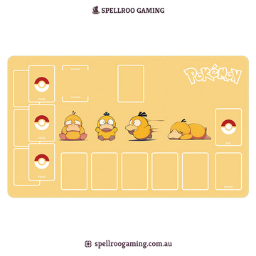 Pokemon TCG: Single Playmat (3mm) – Psyduck 1 – English