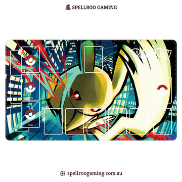 Pokemon TCG: Single Playmat (3mm) – Pikachu 4 – English