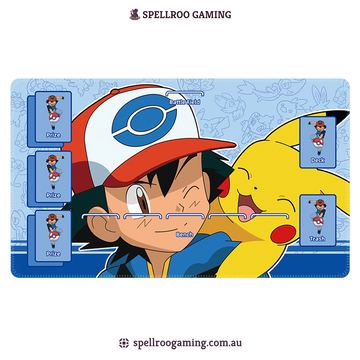 Pokemon TCG: Single Playmat (3mm) – Pikachu 2 – English