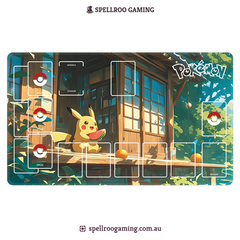 Pokemon TCG: Single Playmat (3mm) – Pikachu 1 – English