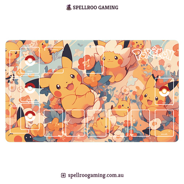 Pokemon TCG: Single Playmat (3mm) – Pikachu 5 – English