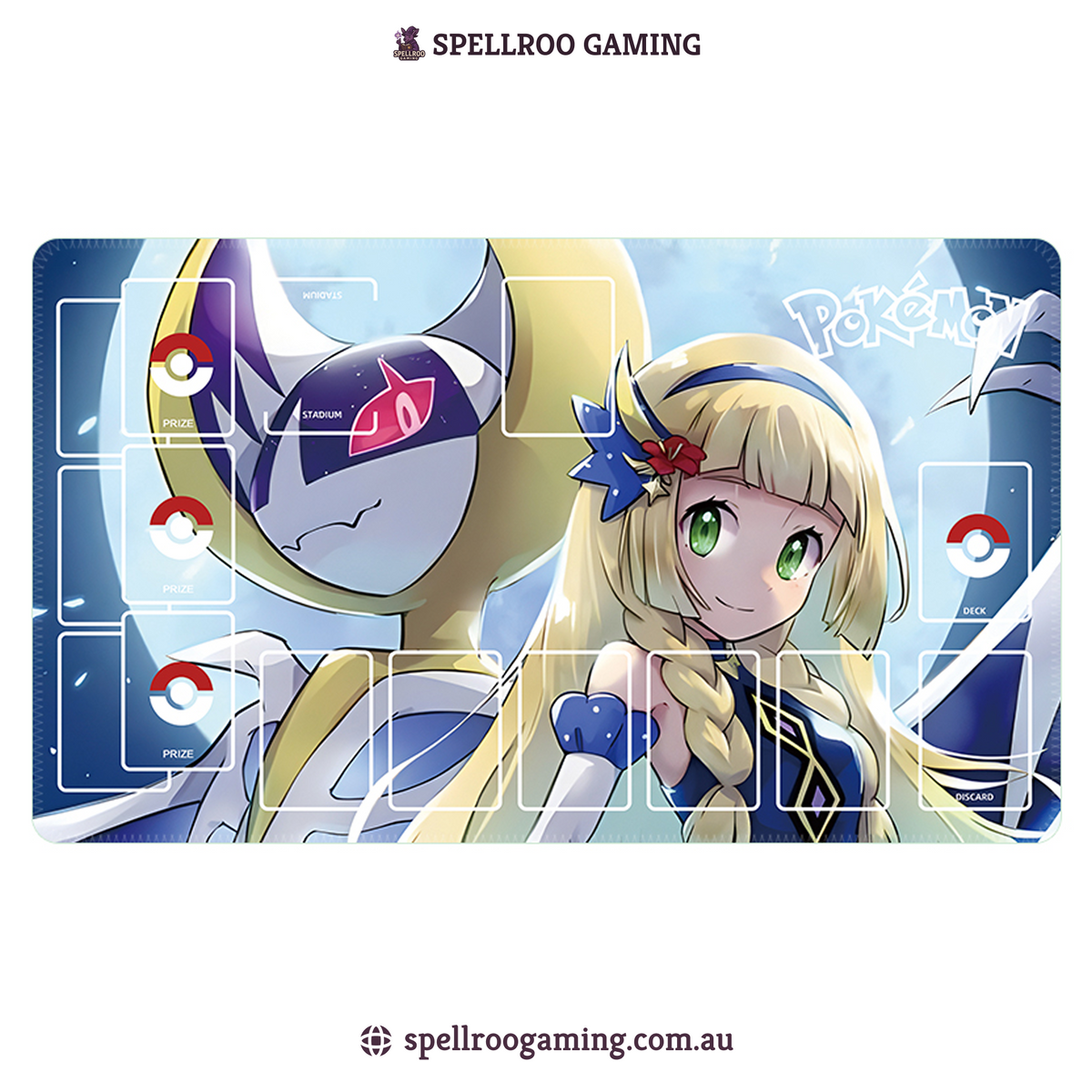 Pokemon TCG: Single Playmat (3mm) – Lillie 1 – English