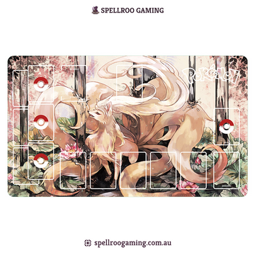 Pokemon TCG: Single Playmat (3mm) – Ninetales 1 – English