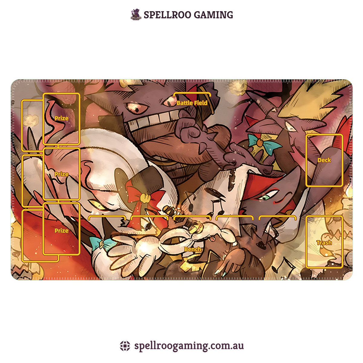Pokemon TCG: Single Playmat (3mm) – Gengar 2 – English