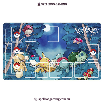 Pokemon TCG: Single Playmat (3mm) - Everyone 3 – English