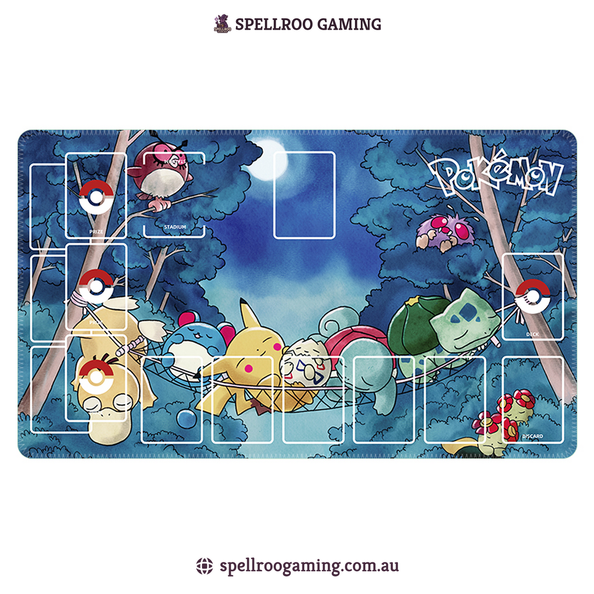 Pokemon TCG: Single Playmat (3mm) - Everyone 3 – English