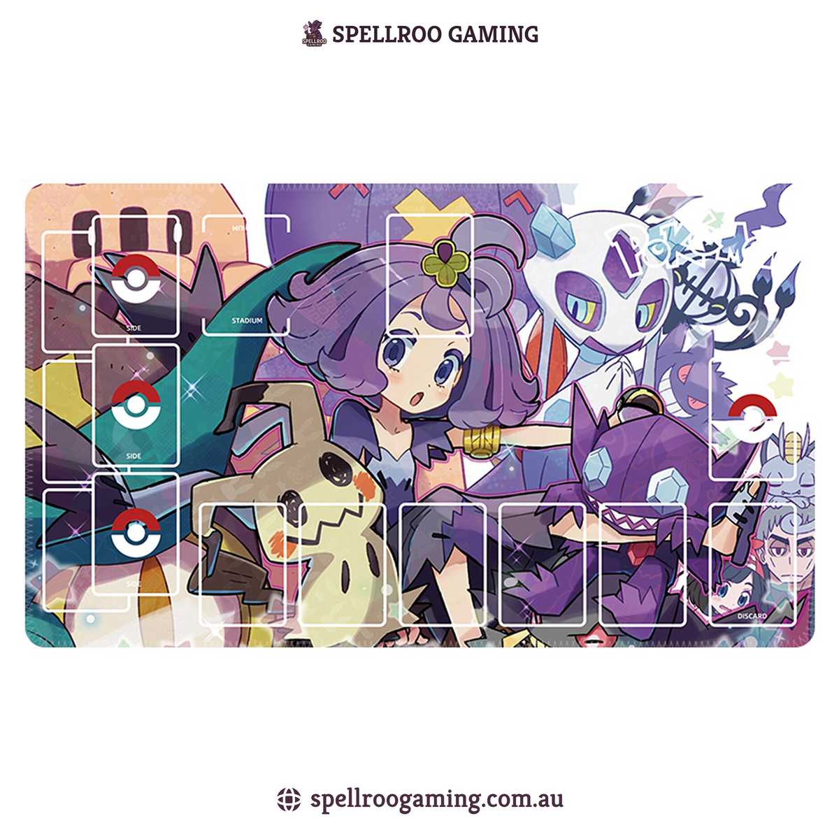 Pokemon TCG: Single Playmat (3mm) - Mimikyu 1 – English
