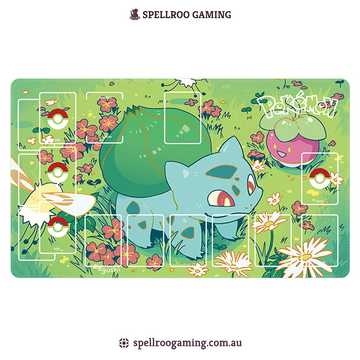 Pokemon TCG: Single Playmat (3mm) - Bulbasaur 1 – English