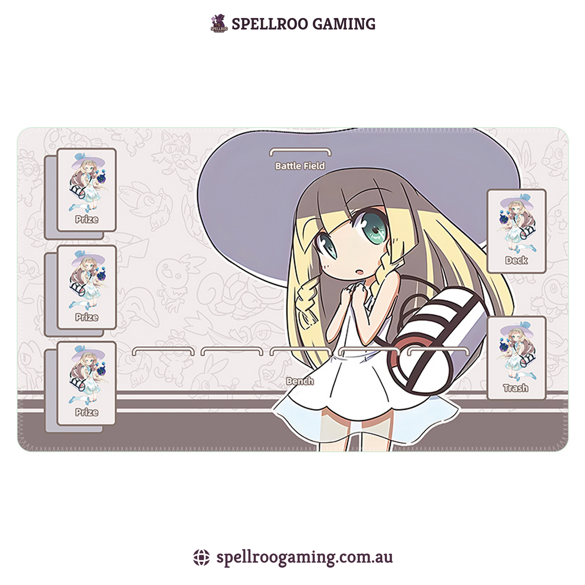 Pokemon TCG: Single Playmat (3mm) – Lillie 2 – English